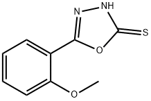 5-(2-METHOXYPHENYL)-1,3,4-OXADIAZOLE-2-THIOL Struktur