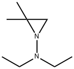 1-Aziridinamine, N,N-diethyl-2,2-dimethyl- Struktur