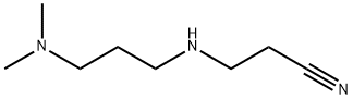 3-[[3-(dimethylamino)propyl]amino]propiononitrile Struktur