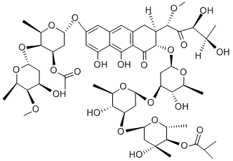 Olivomycin Struktur