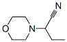 4-Morpholineacetonitrile,  -alpha--ethyl- Struktur