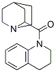 1-azabicyclo[2.2.2]oct-7-yl-(3,4-dihydro-2H-quinolin-1-yl)methanone Struktur