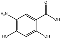 5-AMINO-2,4-DIHYDROXYBENZOIC ACID Struktur