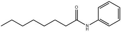 OctanaMide, N-phenyl- Struktur