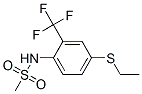 N-[4-ethylsulfanyl-2-(trifluoromethyl)phenyl]methanesulfonamide Struktur