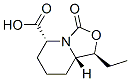 3H-Oxazolo[3,4-a]pyridine-5-carboxylicacid,1-ethylhexahydro-3-oxo-,(1S,5R,8aS)-(9CI) Struktur