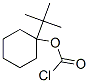 (1-tert-butylcyclohexyl) chloroformate Struktur