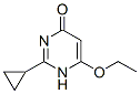 4(1H)-Pyrimidinone, 2-cyclopropyl-6-ethoxy- (9CI) Struktur