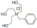 benzyltris(2-hydroxyethyl)ammonium chloride Struktur