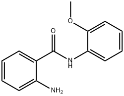 2-AMINO-N-(2-METHOXY-PHENYL)-BENZAMIDE Struktur