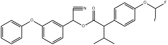 FLUCYTHRINATE Struktur