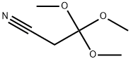 3,3,3-Trimethoxypropionitrile Struktur