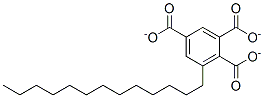 TRIDECYLTRIMELLITATE Struktur