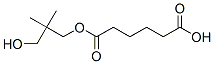 6-(3-hydroxy-2,2-dimethyl-propoxy)-6-oxo-hexanoic acid Struktur