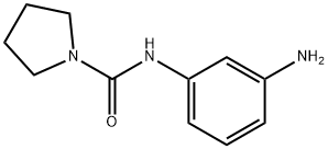 1-PyrrolidinecarboxaMide, N-(3-aMinophenyl)- Struktur