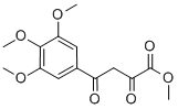 2,4-DIOXO-4-(3,4,5-TRIMETHOXY-PHENYL)-BUTYRIC ACID METHYL ESTER Struktur