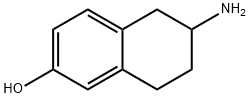 6-AMINO-5,6,7,8-TETRAHYDRONAPHTHALEN-2-OL Struktur