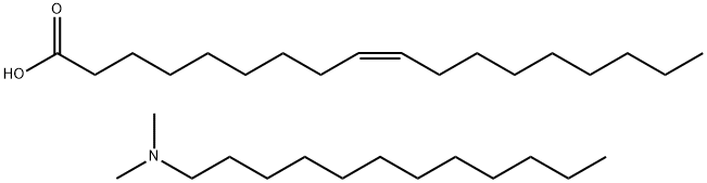 Lauryldimethylamine, oleate Struktur