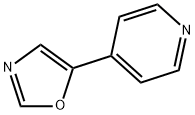 5-(4-PYRIDYL)-1,3-OXAZOLE Struktur