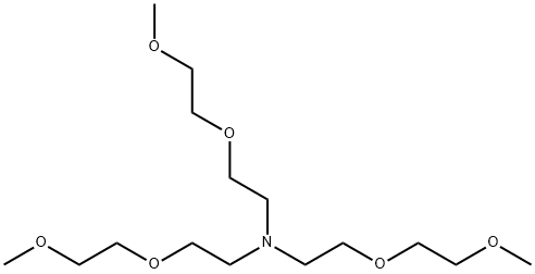 Tris(2-(2-methoxyethoxy)ethyl)amine Structure