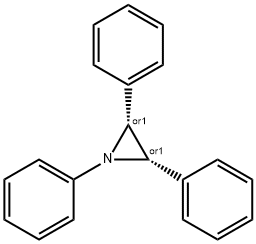 CIS-1,2,3-TRIPHENYLAZIRIDINE Struktur