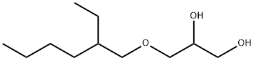 3-[2-(Ethylhexyl)oxyl]-1,2-propandiol Structure