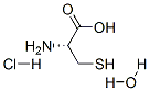 L-Cysteine hydrochloride monohydrate Structure