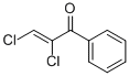 2-Propen-1-one, 2,3-dichloro-1-phenyl- (9CI) Struktur