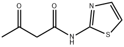 N-(2-THIAZOLYL)ACETOACETAMIDE Struktur