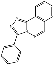 3-phenyl-[1,2,4]triazolo[3,4-a]phthalazine Struktur