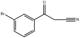 3-BROMOBENZOYLACETONITRILE Struktur