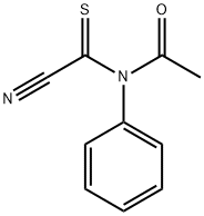 Acetamide,  N-(cyanothioxomethyl)-N-phenyl- Struktur