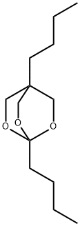 1,4-dibutyl-2,6,7-trioxabicyclo[2.2.2]octane Struktur