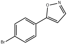 5-(4-BROMOPHENYL)ISOXAZOLE Struktur