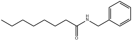 OctanaMide, N-(phenylMethyl)- Struktur