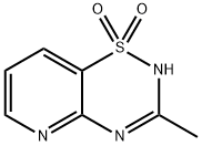 2H-Pyrido[2,3-e]-1,2,4-thiadiazine,3-methyl-,1,1-dioxide(9CI) Struktur