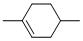 1,4-DIMETHYLCYCLOHEXENE Struktur