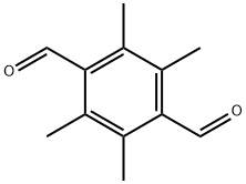 1,4-benzenedicarboxaldehyde, 2,3,5,6-tetramethyl- Struktur