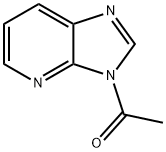 3H-Imidazo[4,5-b]pyridine, 3-acetyl- (9CI) Struktur