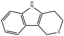 1,3,4,5-TETRAHYDROTHIOPYRANO[4,3-B]INDOLE Struktur