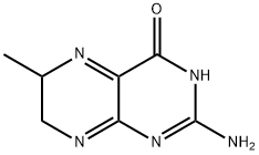 4(1H)-Pteridinone,2-amino-6,7-dihydro-6-methyl-(9CI) Struktur