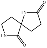 1,7-Diazaspiro[4.4]nonane-2,6-dione(9CI) Struktur