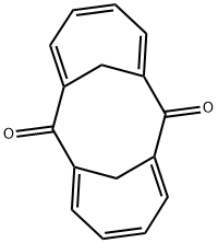 Tricyclo[8.4.1.1(3,8)]hexadeca-3,5,7,10,12,14-hexaene-2,9-dione, anti- Struktur