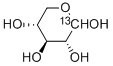 D-[1-13C]Xylose Struktur