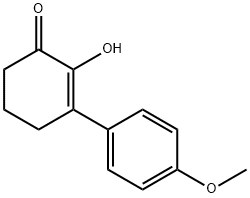 2-HYDROXY-3-(4-METHOXY-PHENYL)-CYCLOHEX-2-ENONE Struktur