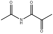 Propanamide, N-acetyl-2-oxo- (9CI) Struktur