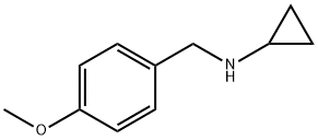 N-(4-METHOXYBENZYL)CYCLOPROPANAMINE Struktur