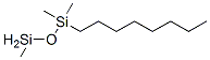 dimethylsiloxane, methyl octyl Struktur