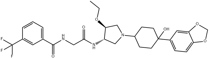 INCB3344 Struktur