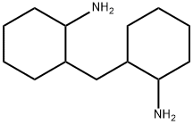 2,2'-Methylenebis(cyclohexanamine) Struktur